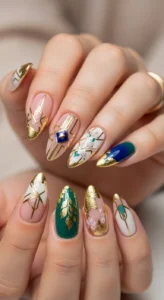 Elegant Gold Foil Edges