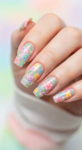 Pastel Floral Art