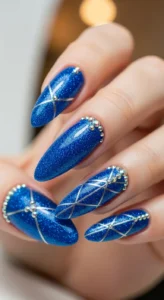 Bright Cobalt Sparkle