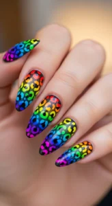  Colorful Rainbow Leopard Spots