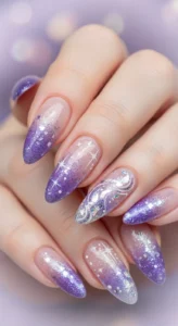 Dreamy Lavender Shimmer