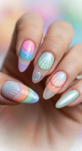 Pastel Shell Textures