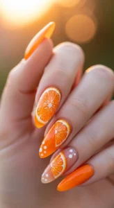 Tangy Orange Slice Art