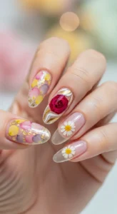 6. Floral Pressed Petals