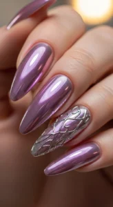 Frosted Pink Chrome