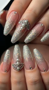 Glitter Gradient Princess Style