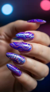 Neon Purple Energy