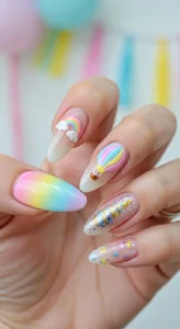 6. Rainbow Pastel Party