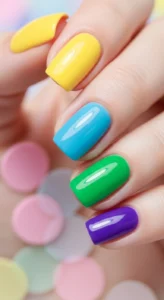 Playful Mismatched Solid Colors