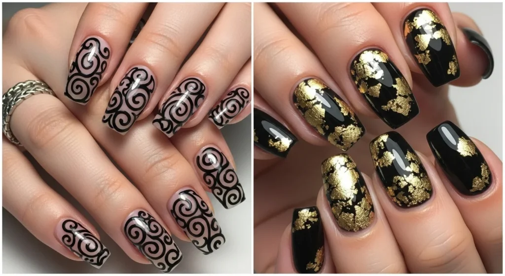 Black Nails Trends