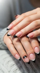 Bold French Tip Variation