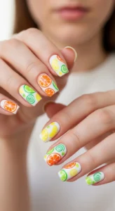 Bright Citrus Fruit Prints