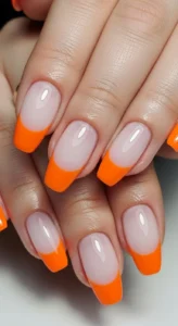 Bright Tangerine Orange Tips