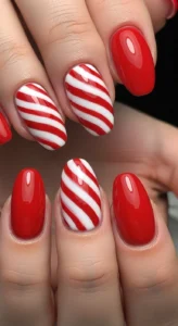 Candy Cane Stripe Accent