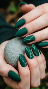 Deep Forest Green Matte Style