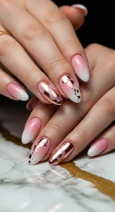 Elegant Rose Gold Foil Touches