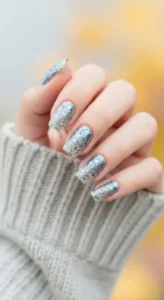 Glitter Ombre Acrylic Nails