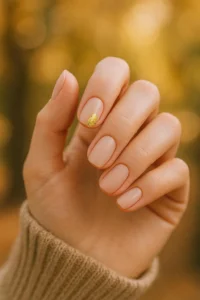 Gold Foil and Nude Romance