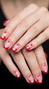 Heart-Shaped Red Tips