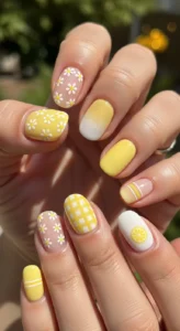 Lemon Yellow Sunny Nail Trends