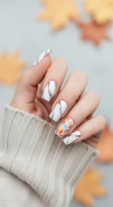 Marble Acrylic Nails