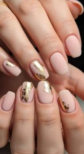 Minimalist Gold Foil Accents