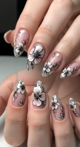 Negative Space Florals