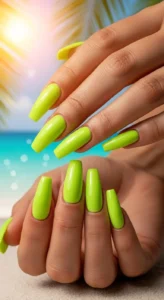 Neon Lime Summer Vibes