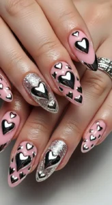 Pink Chrome Hearts