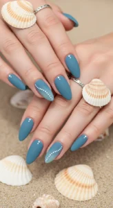 Sea Glass Matte Blue