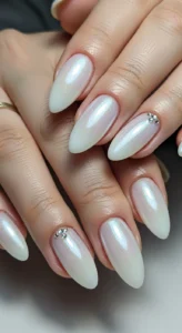 Soft Pearl White Shimmer