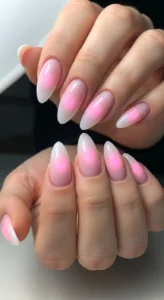 Soft Pink Aura Nails