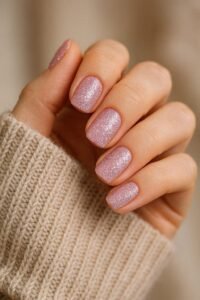 Sparkling Pink Glitter Gradient