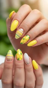 Sunny Lemon Yellow Accents
