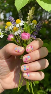 Tiny Floral Garden Art