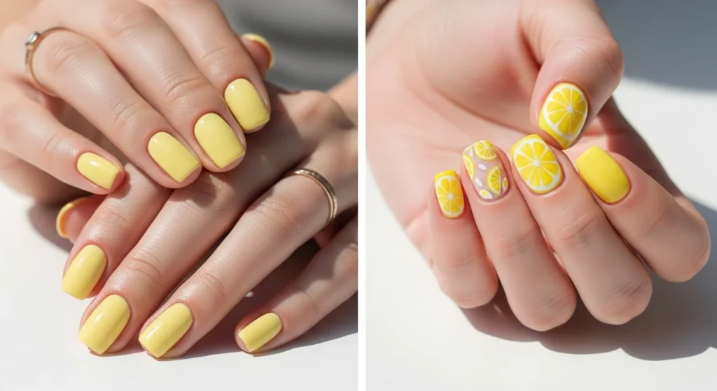 Yellow Nails Trends