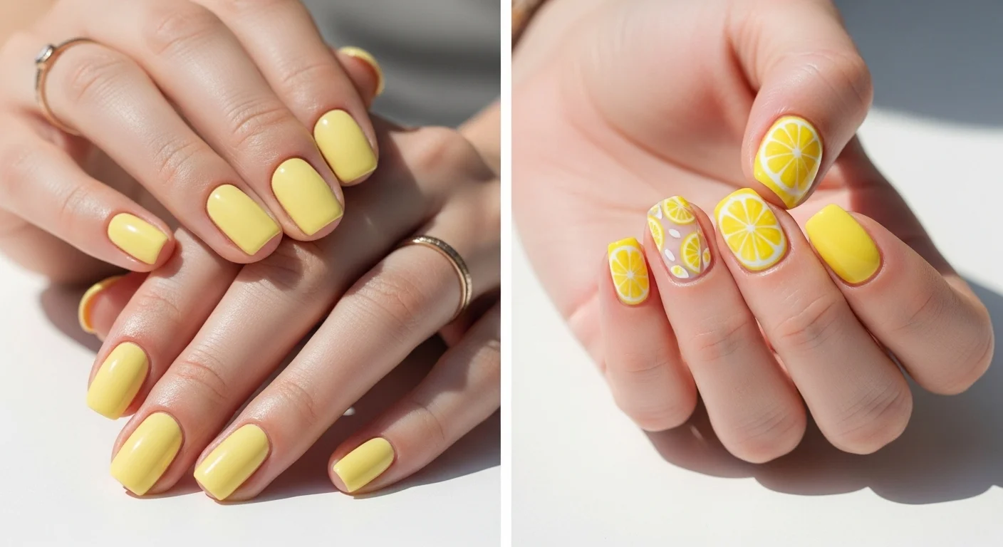 Yellow Nails Trends