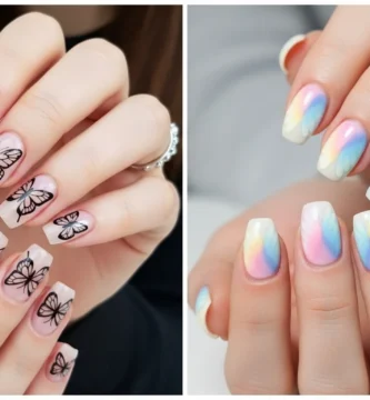 butterfly nails