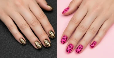 cheetah nails