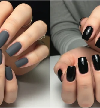 dark nails