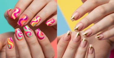 funky nails