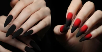 goth nails