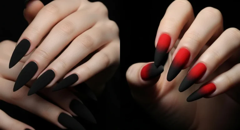 goth nails