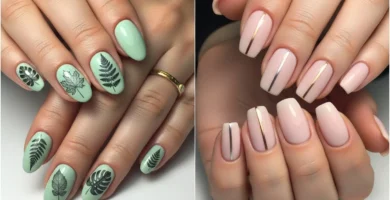 minimalist nails