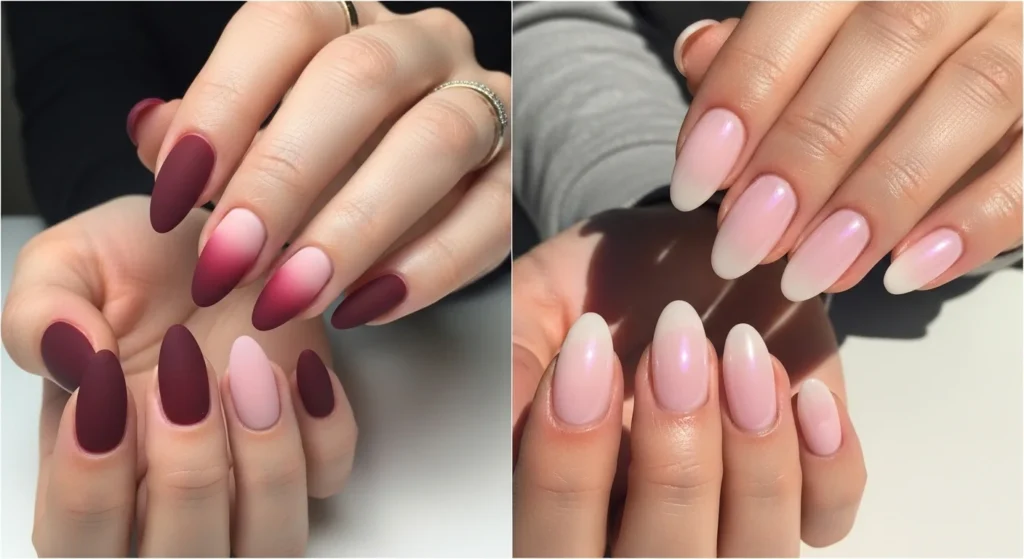 nails pink
