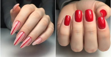 nails red