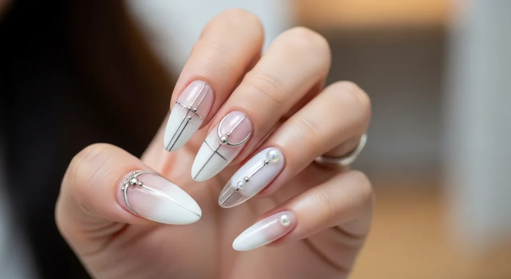 nails white