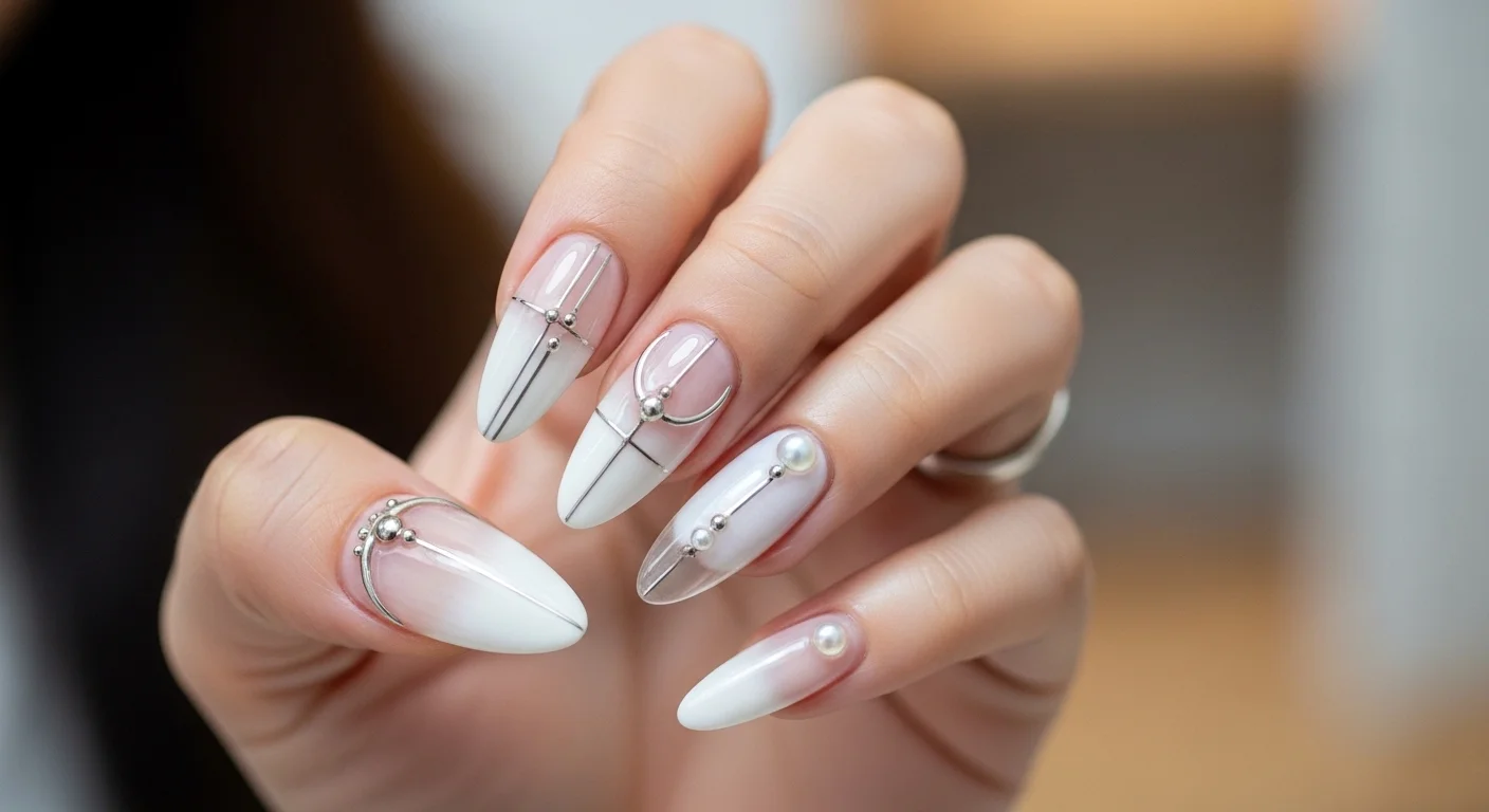 nails white