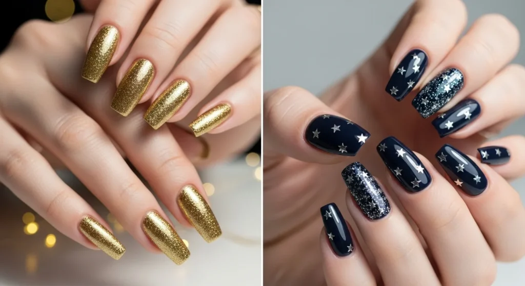 new years nails