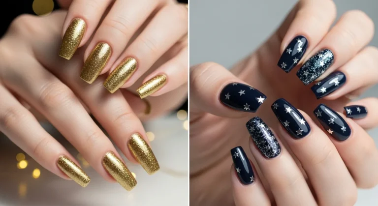 new years nails